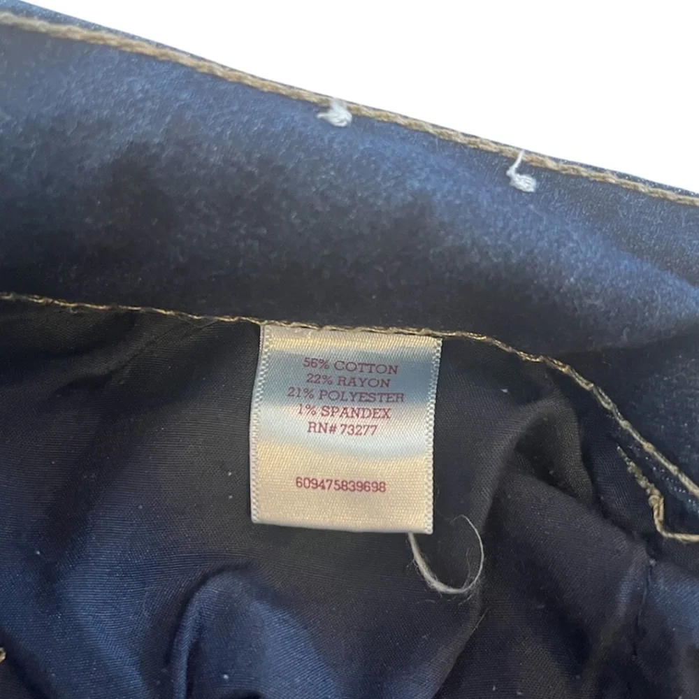 SO Dark Wash High-Waist Denim Shorts | Size 3 - Picture 4 of 4